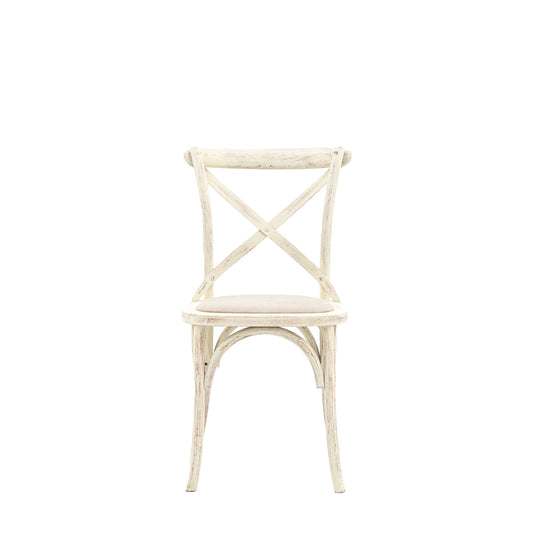 Crawley Chair Whitewash Linen 2pk