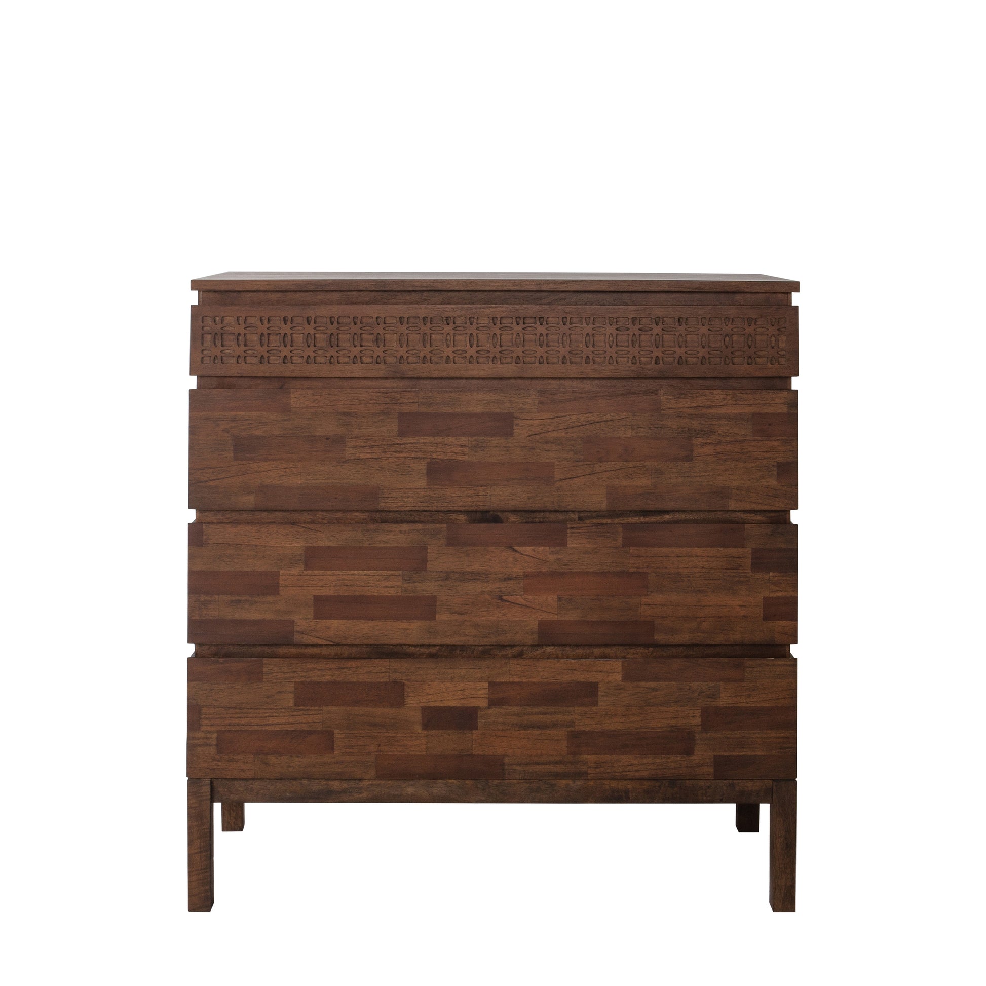 Barland 4 Drawer Chest Brown - CHESTD - Gallery Direct -