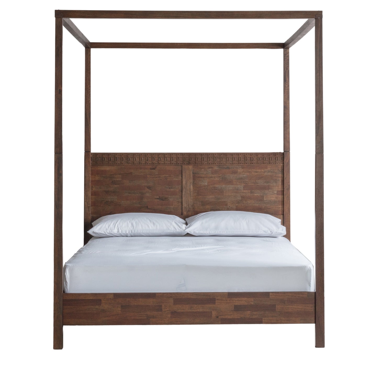 Barland 4 Poster Bed Super King Brown