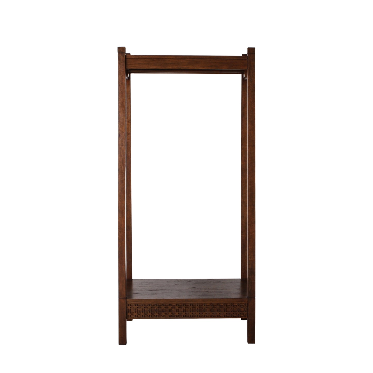 Barland Open Wardrobe Brown