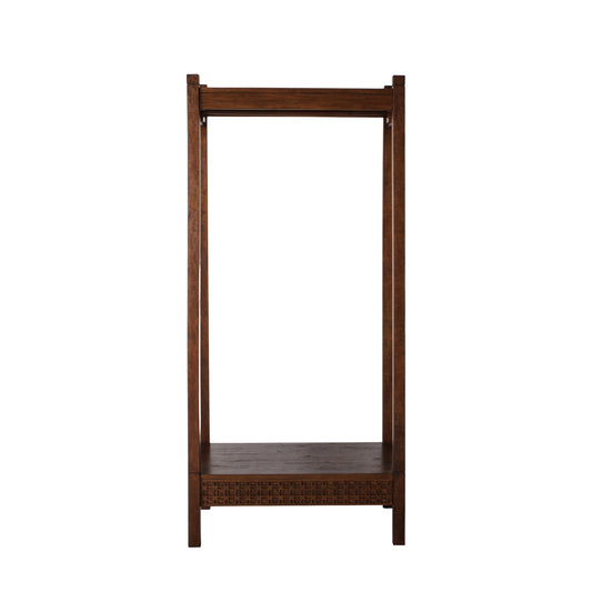 Barland Open Wardrobe Brown