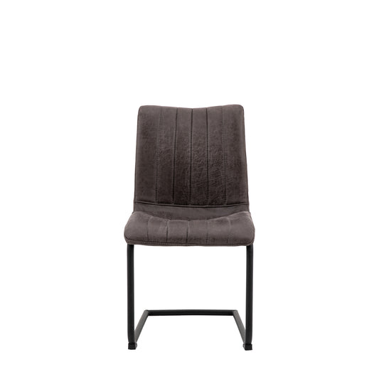 Eynon Anthracite Grey Chair 2pk