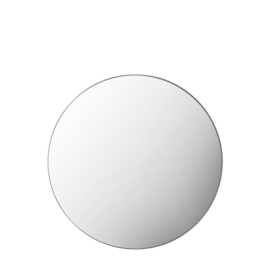 Owen Round Mirror Champagne - MIRRORS - Gallery Direct -