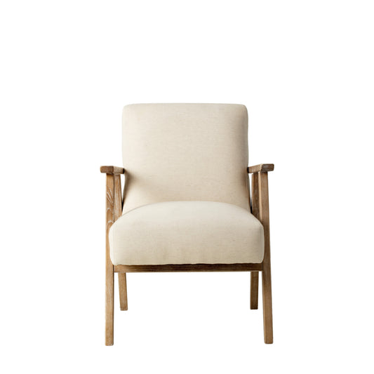 Newton Armchair Natural Linen