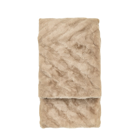 Rufus Faux Fur Throw Mink