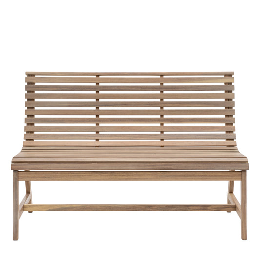 Lythrid Slatted Bench