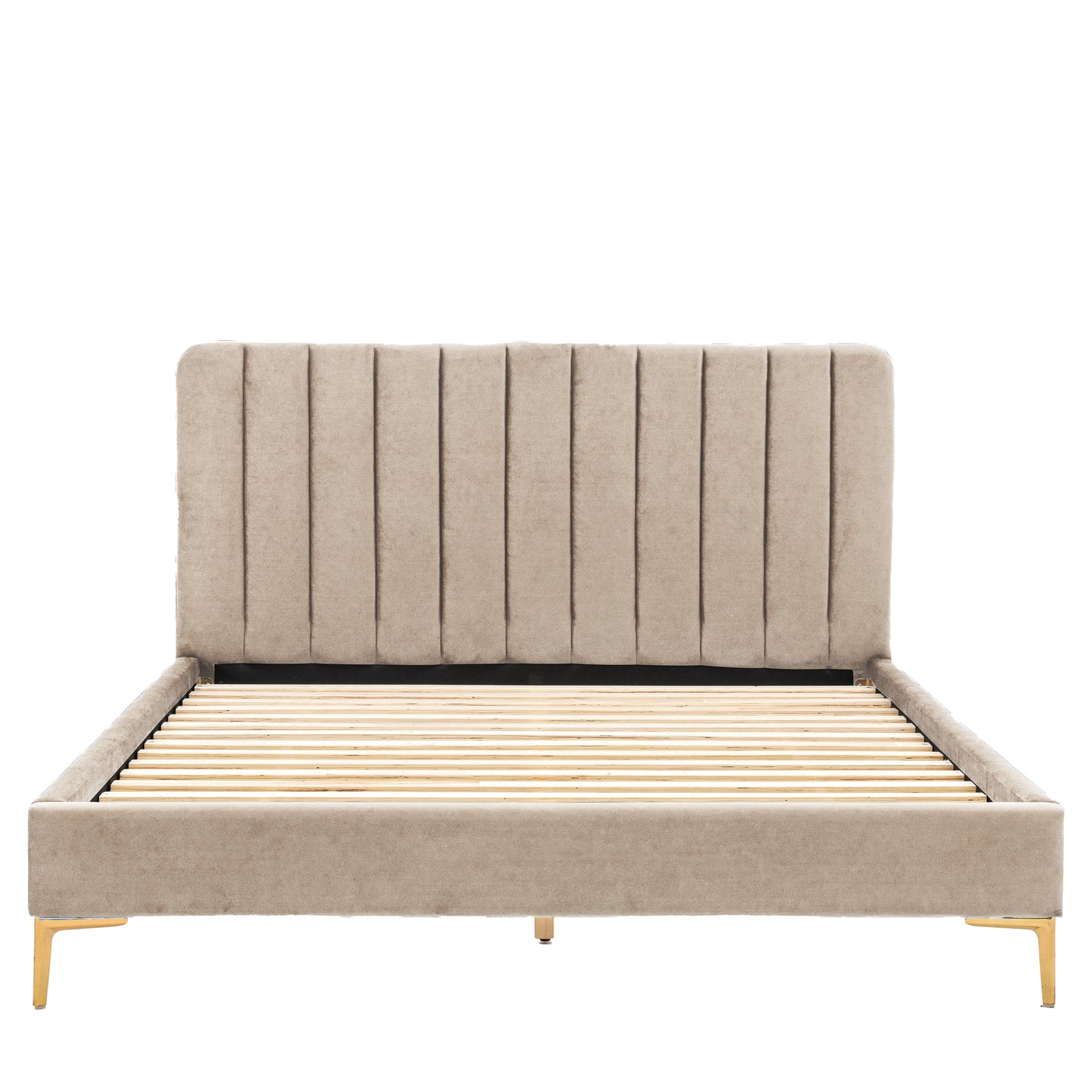 Kairi Double Bed Latte