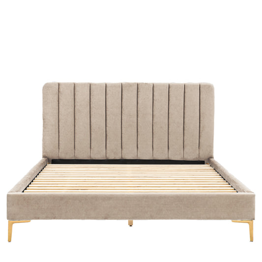Kairi Double Bed Latte