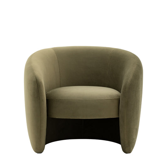 Arc Armchair Moss Green - ARMCH - Gallery Direct -