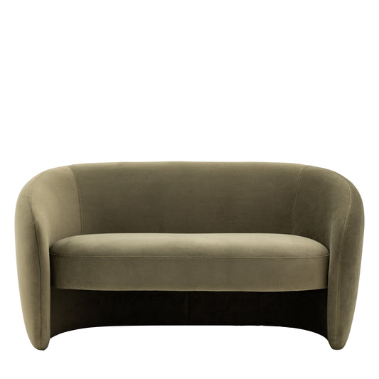 Arc 2 Seater Sofa Moss Green