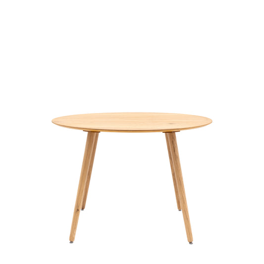 Horton Round Dining Table Natural