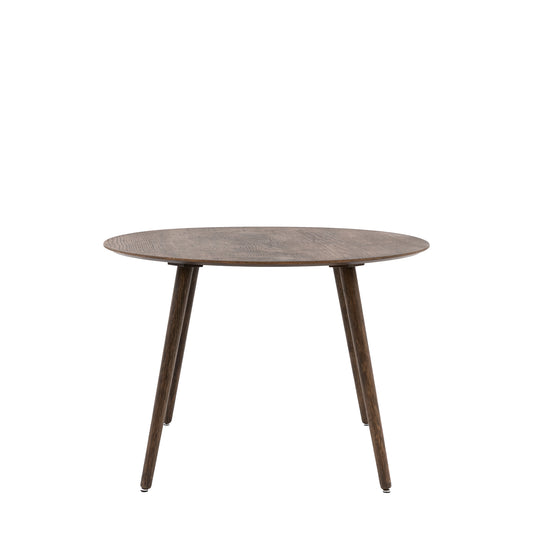 Horton Round Dining Table Smoked