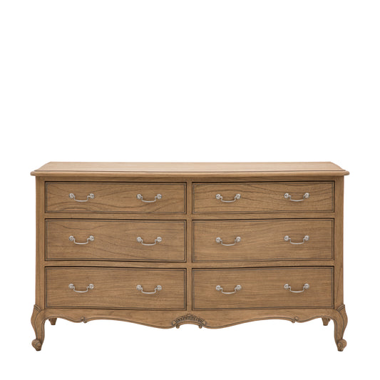 Caswell 6 Drawer Chest - CHESTD - Gallery Direct -