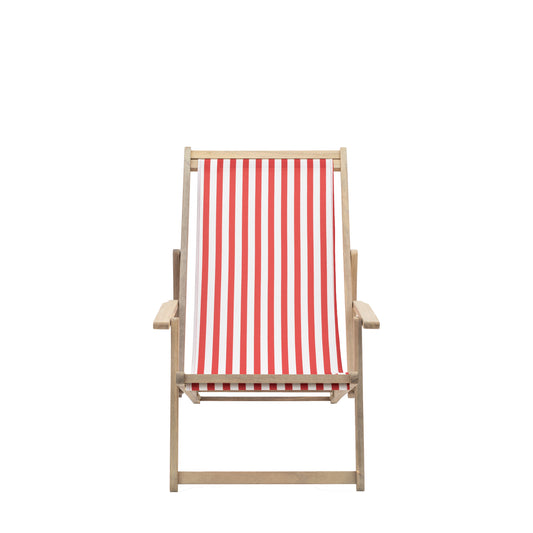 Gennith Deck Chair Red Stripe