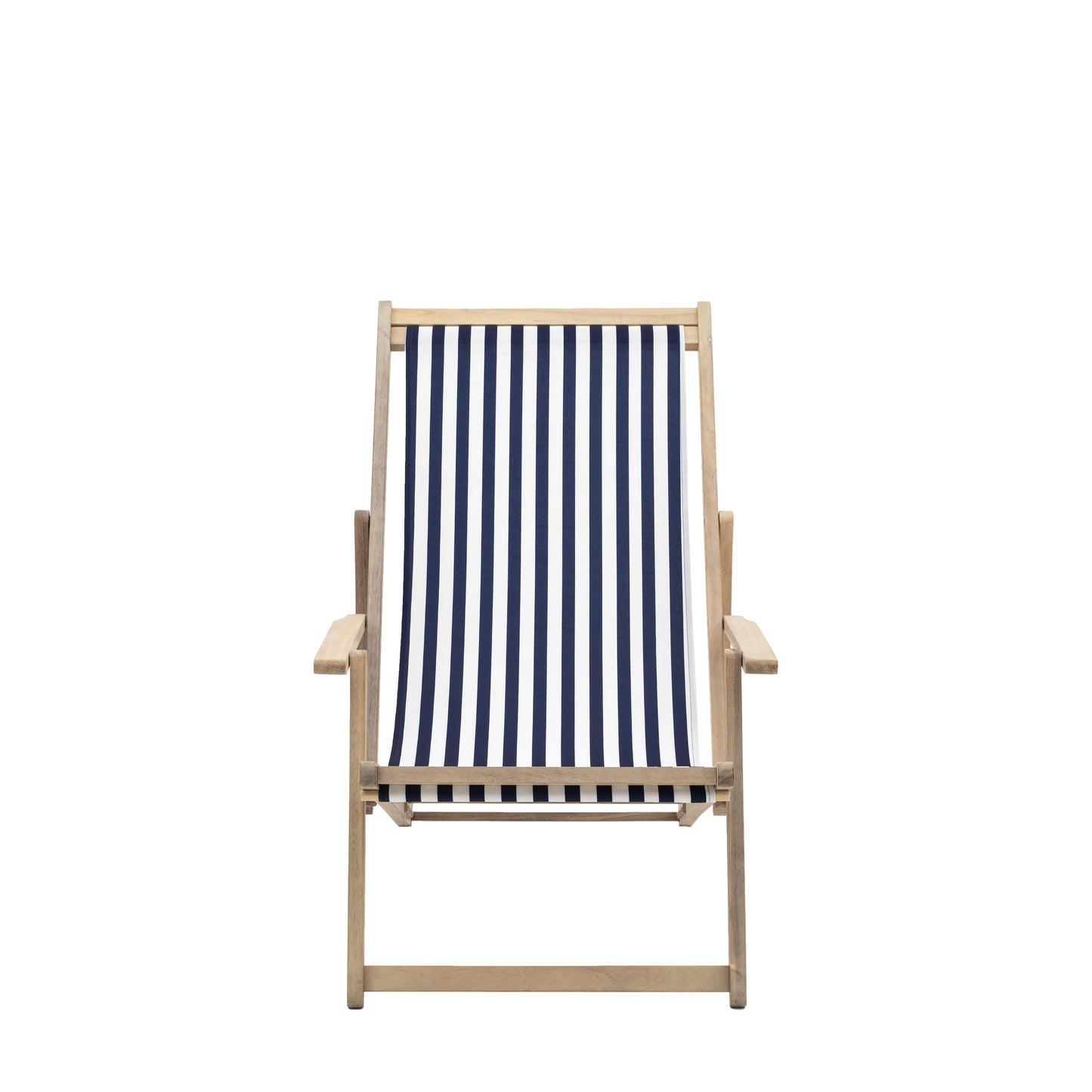 Gennith Deck Chair Navy Stripe