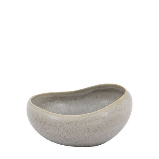Gennith Glaze Bowl Dove Grey set of 4