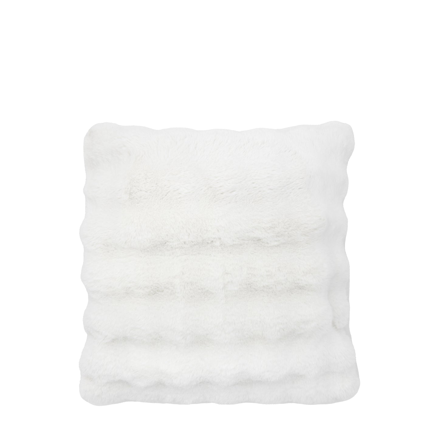 Snuggle Faux Fur Cushion Cream