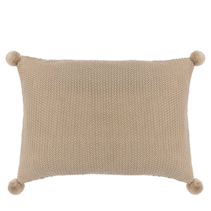 Sammy PomPom Cushion Natural