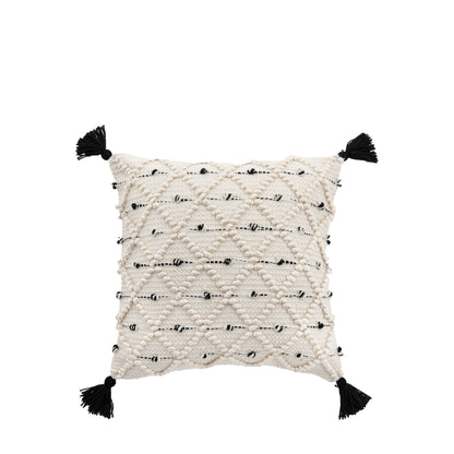 Markant Natural and Black Cushion