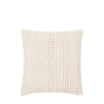 Mary Textured Cushion Cream