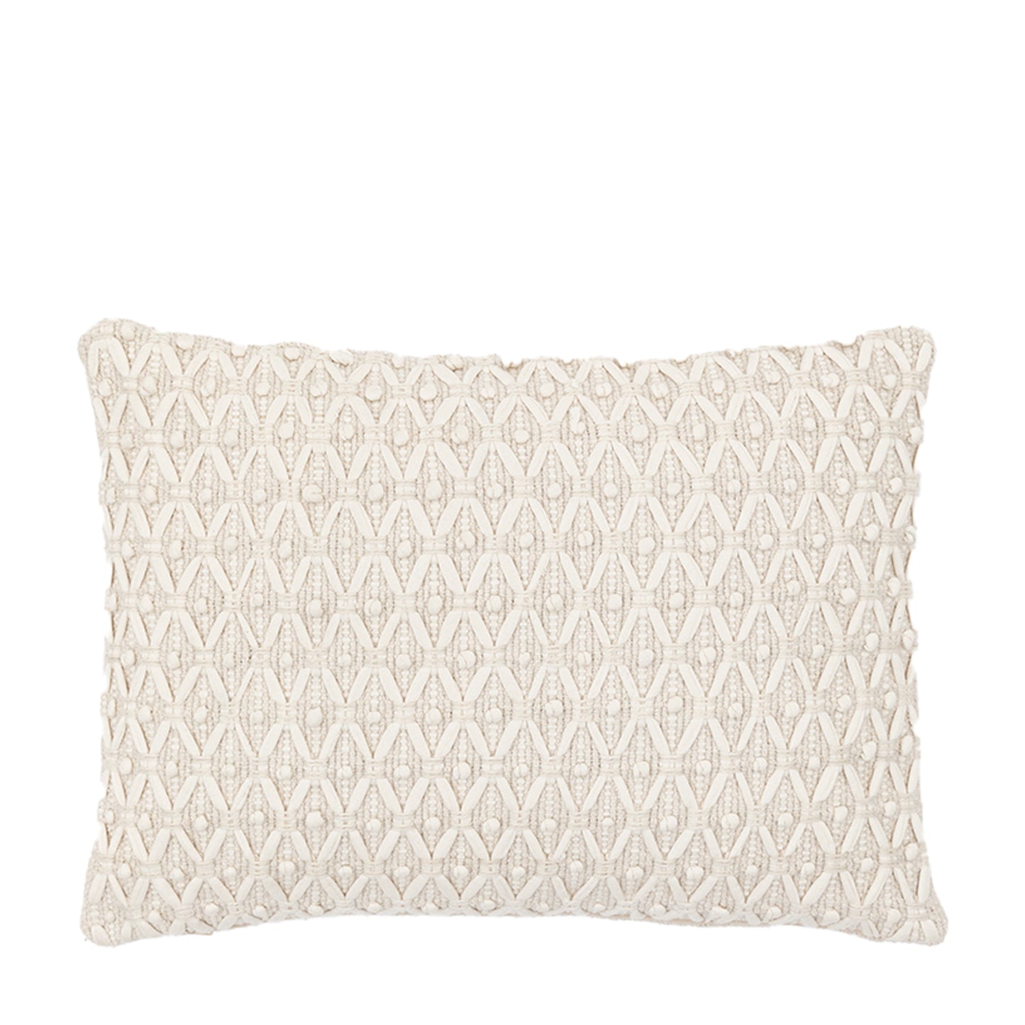 Taylor Woven Cushion Cream