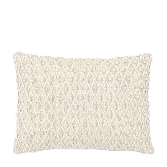 Taylor Woven Cushion Cream