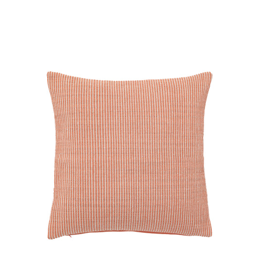 Zuma Pinstripe Cushion Apricot Indoor/Outdoor