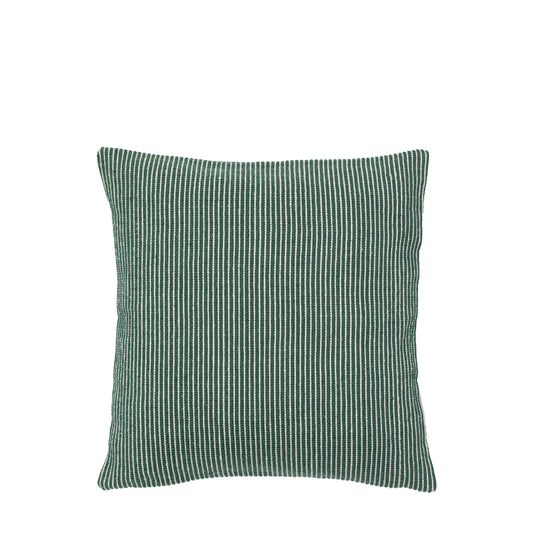Zuma Pinstripe Cushion Green Indoor/Outdoor