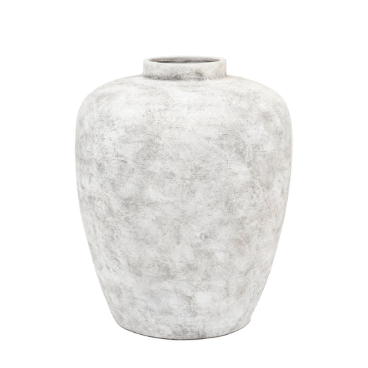 Dalton Distressed Stone Vase Large