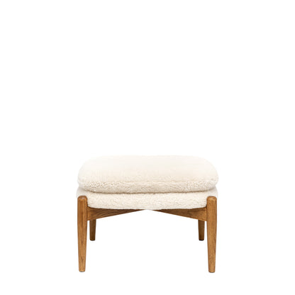 Darcie Footstool Sheepskin