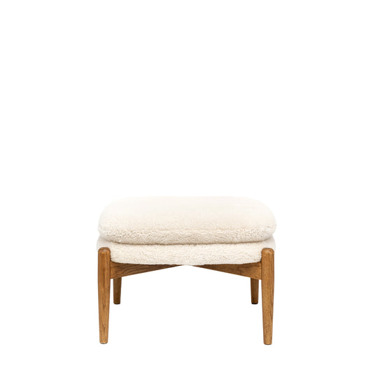 Darcie Footstool Sheepskin