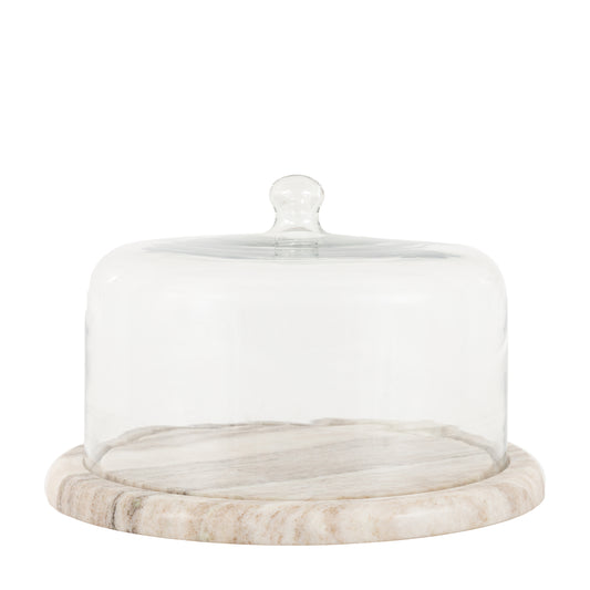 Portwell Cake Dome Beige Marble