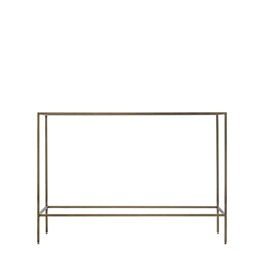 Rallt Console Table Champagne