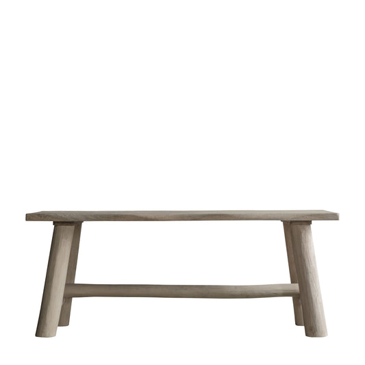 Evan Natural Rustic Bench Small