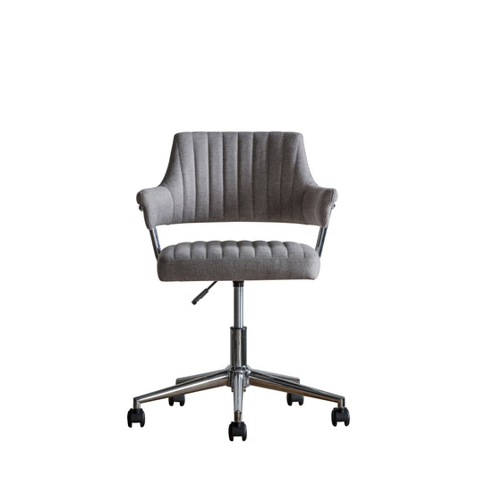 Morgan Swivel Chair Grey