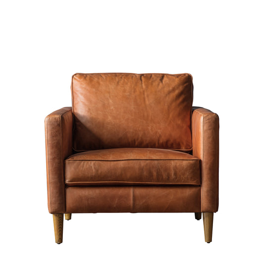 Ralph Armchair Vintage Brown Leather