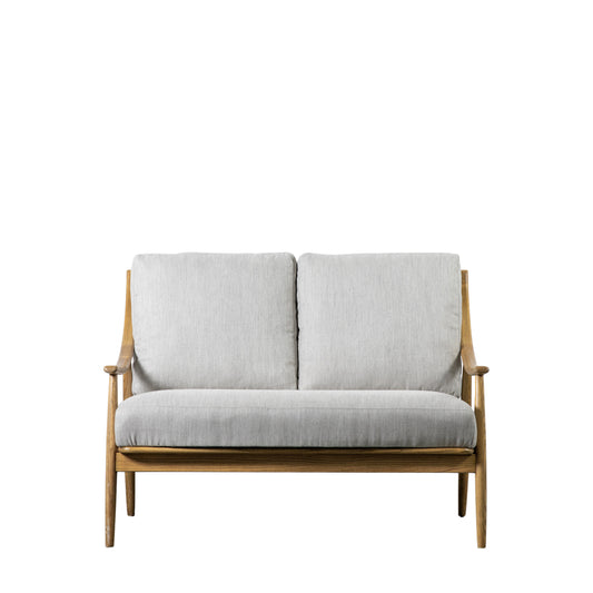 Reynolds 2 Seater Sofa Dark Natural Linen