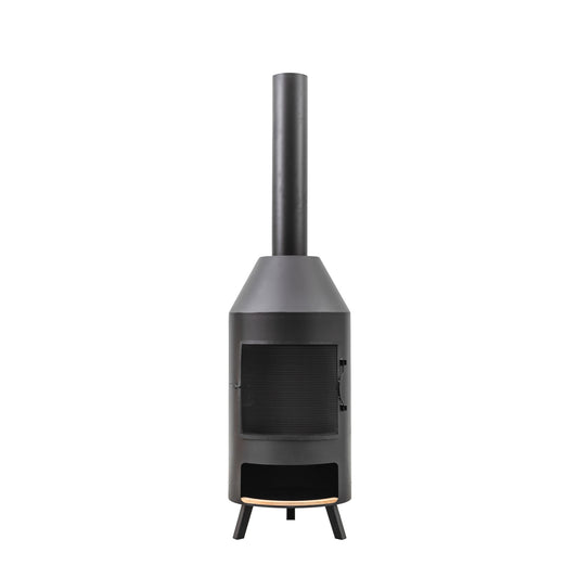 Hillend Chiminea with Pizza Shelf