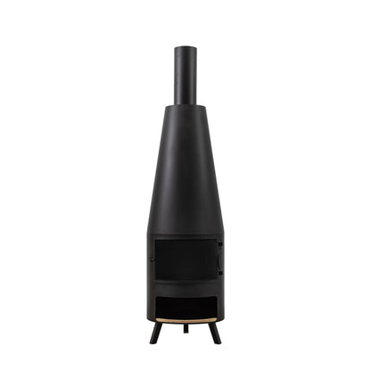 Gwyr Chiminea with Pizza Shelf