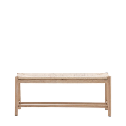 Farmhouse Rope Bench