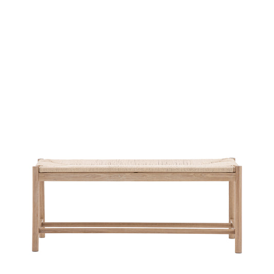 Farmhouse Rope Bench