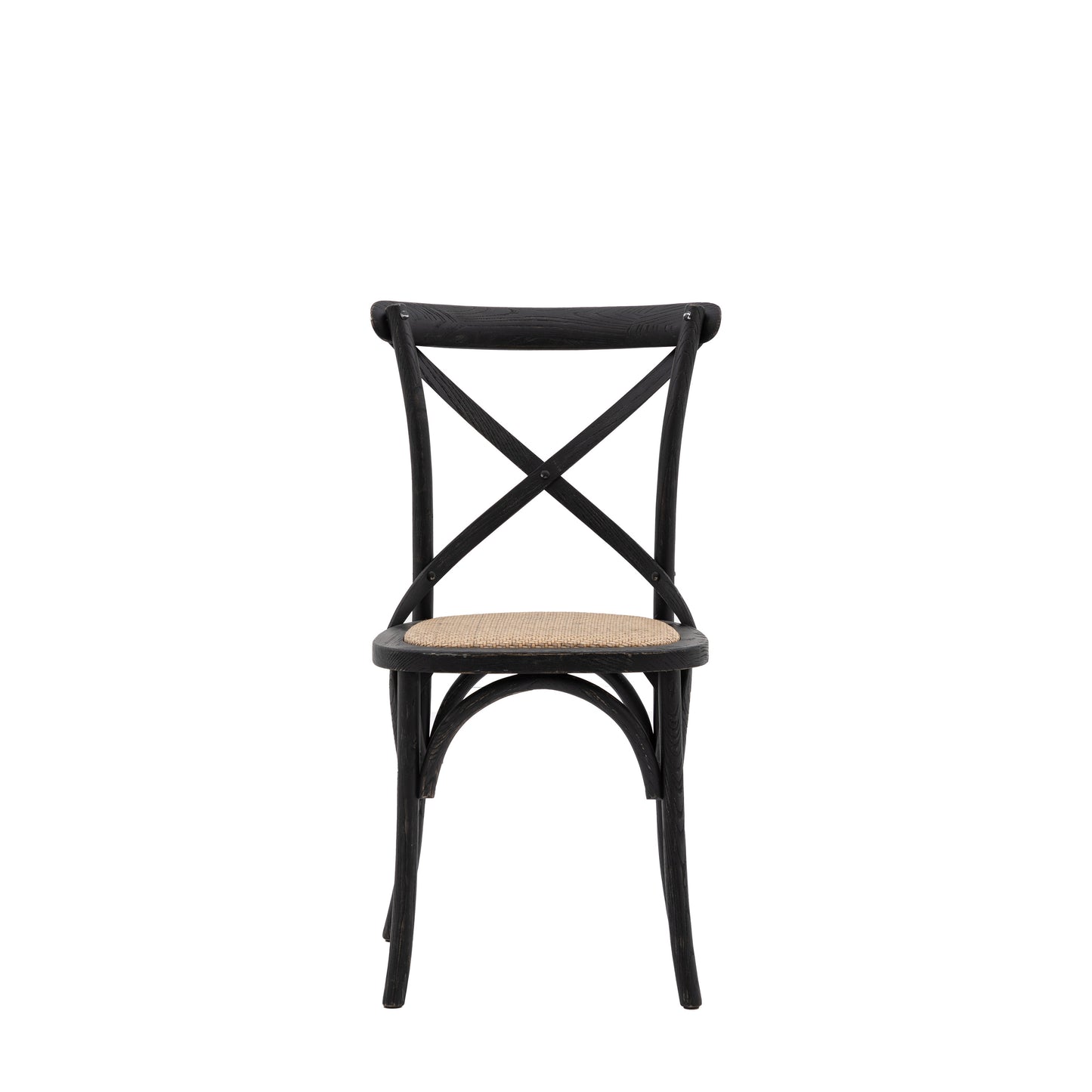 Crawley Chair Black Rattan 2pk - DINCH - Gallery Direct -