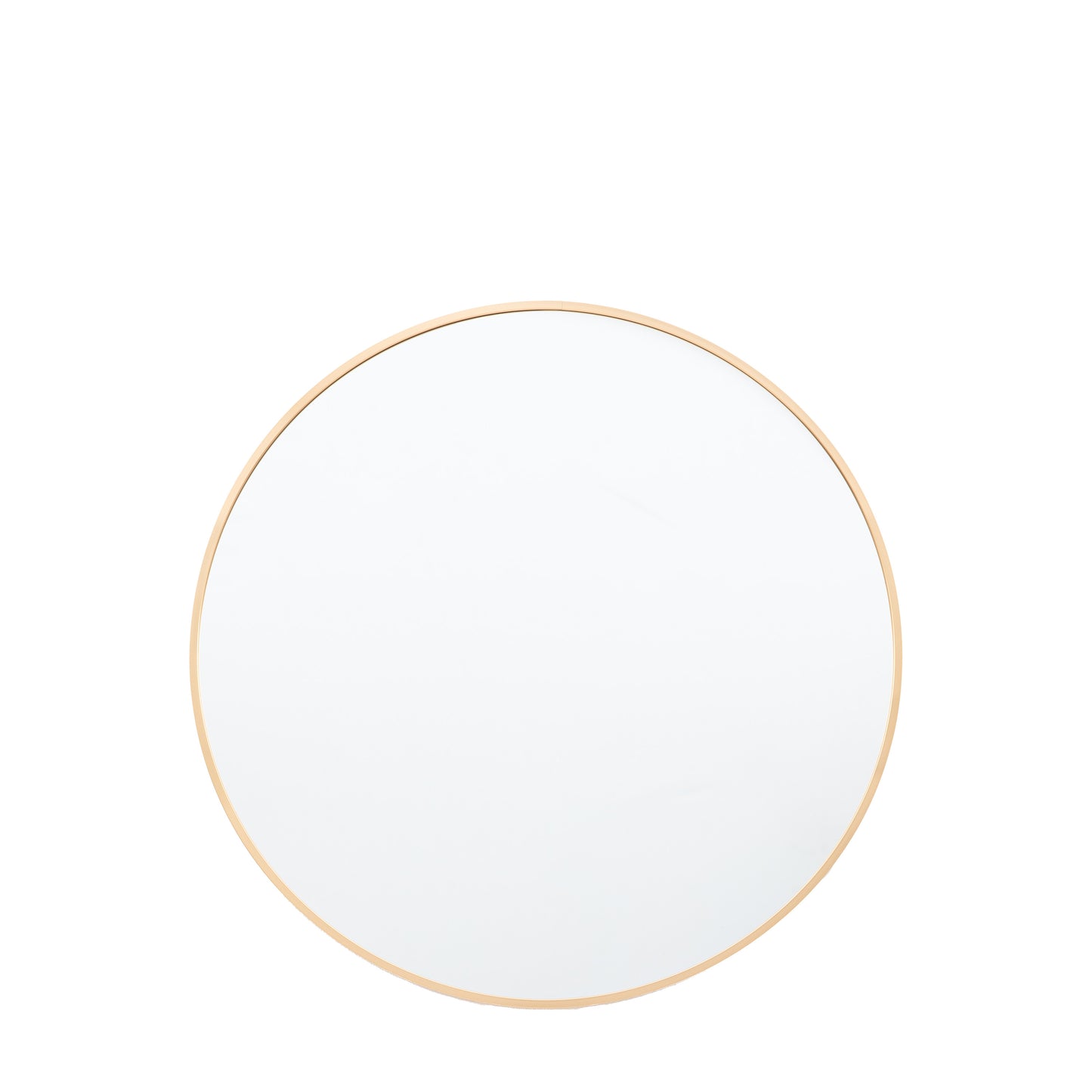 Elizabeth Mirror Round Gold