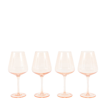 Amber Wine Glass Set of 4