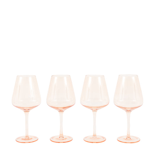 Amber Wine Glass Set of 4