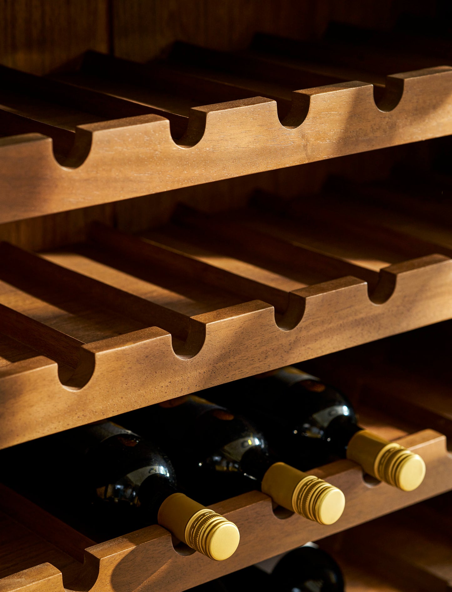 Walcote Winerack Sideboard Natural - Storage - Garden Trading -