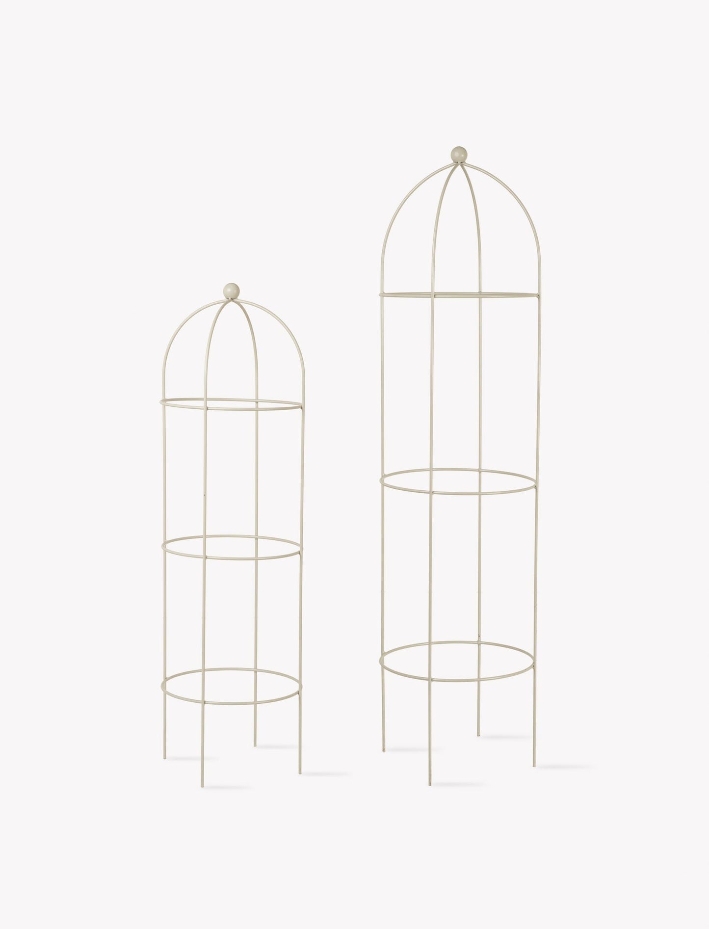 Barrington Obelisk Plant Supports Set of 2 Clay - Plant Supports & Obelisks - Garden Trading -