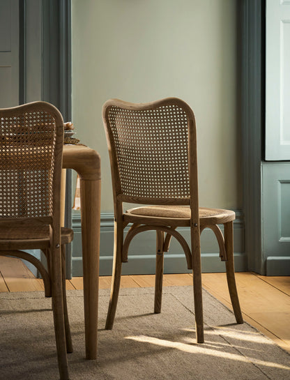 Fairlight Rattan Dining Chair Set of 2 Natural