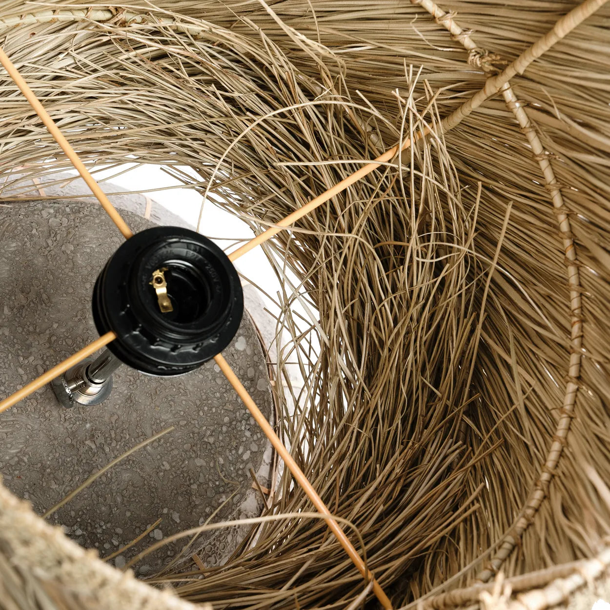 The Lipsi Table Lamp - Natural Concrete