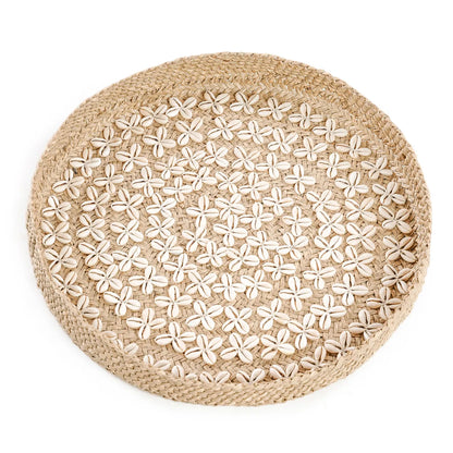 The Costa Shell Plate - Natural White - M_40